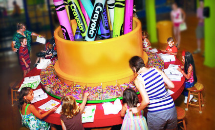 Crayola factory coupons groupon